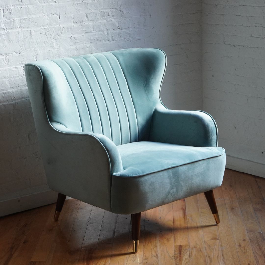 Persistence Modern Wingback Accent Chair