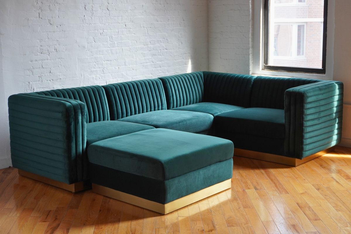 Eloquence Modern Sectional Sofa Brooklyn E Mid Century Furniture Inc