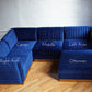 modern sectional - modular pieces - right arm, left arm, corner, middle piece, and ottoman