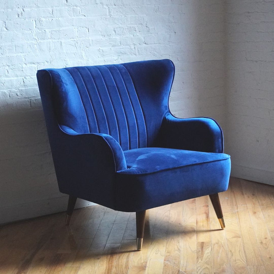 Colorful Modern Accent Chairs Brooklyn Space MidCentury Modern